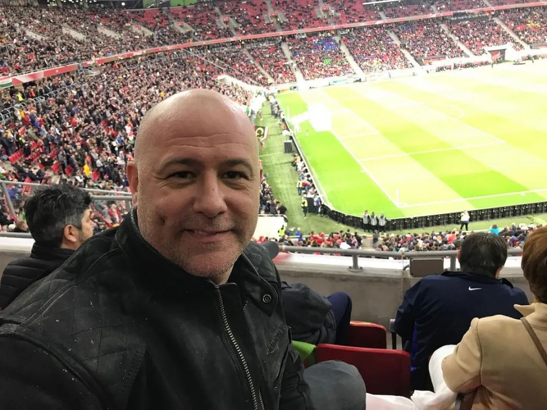 Király Gábor a Puskás Arénában