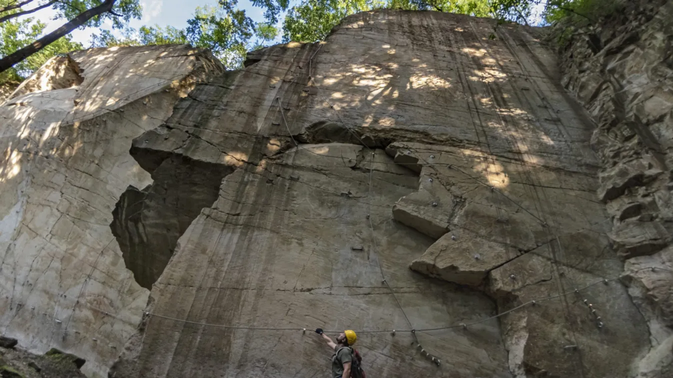 Extrém túrázók figyelem! Elkészült hazánk 7. via ferrata helyszíne