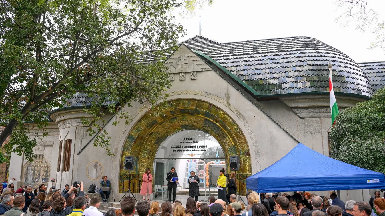 Fotók: Elkészült a Velencei Biennálé magyar pavilonja