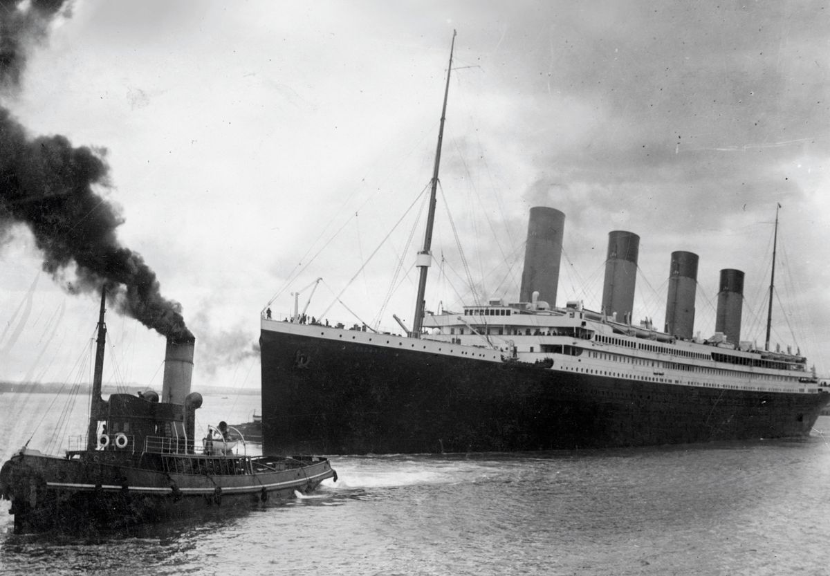 Titanic, 1912, AFP