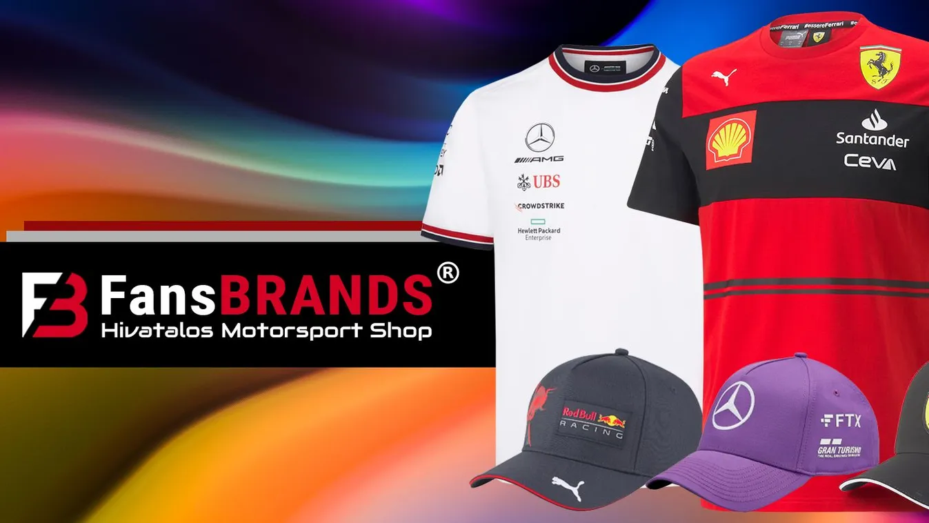 Nyisd a szezont a legmenőbb cuccokkal! FansBRANDS – a hazai Forma–1-es központ (x)