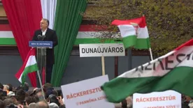 Orbán Viktor: „Háború vagy béke - ez a lehetőség áll a választók előtt”