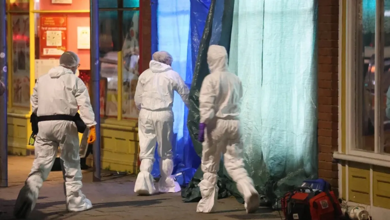 Rendőrök lepték el a főutcát: egy férfit és egy nőt találtak holtan