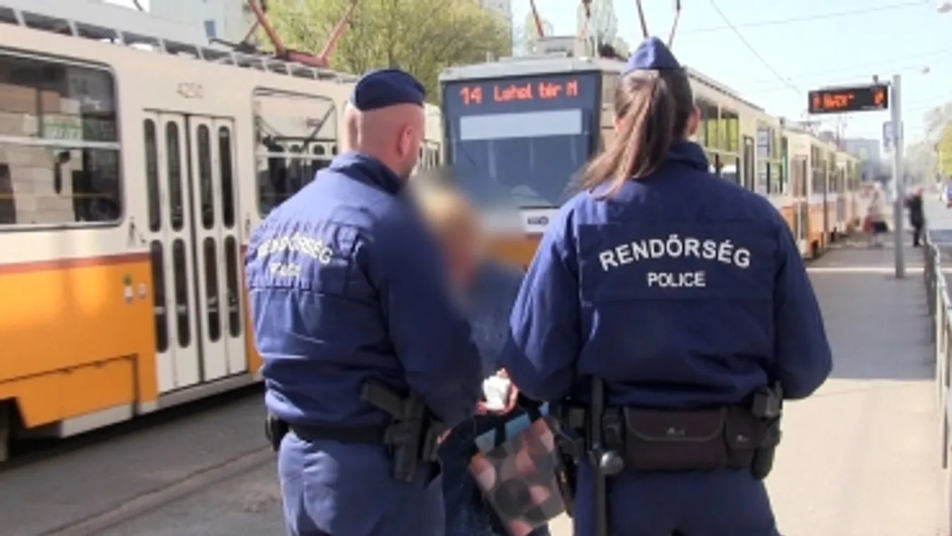Ellenőriztek a rendőrök a 14-es villamoson, azonnal elfogtak egy bűnözőt