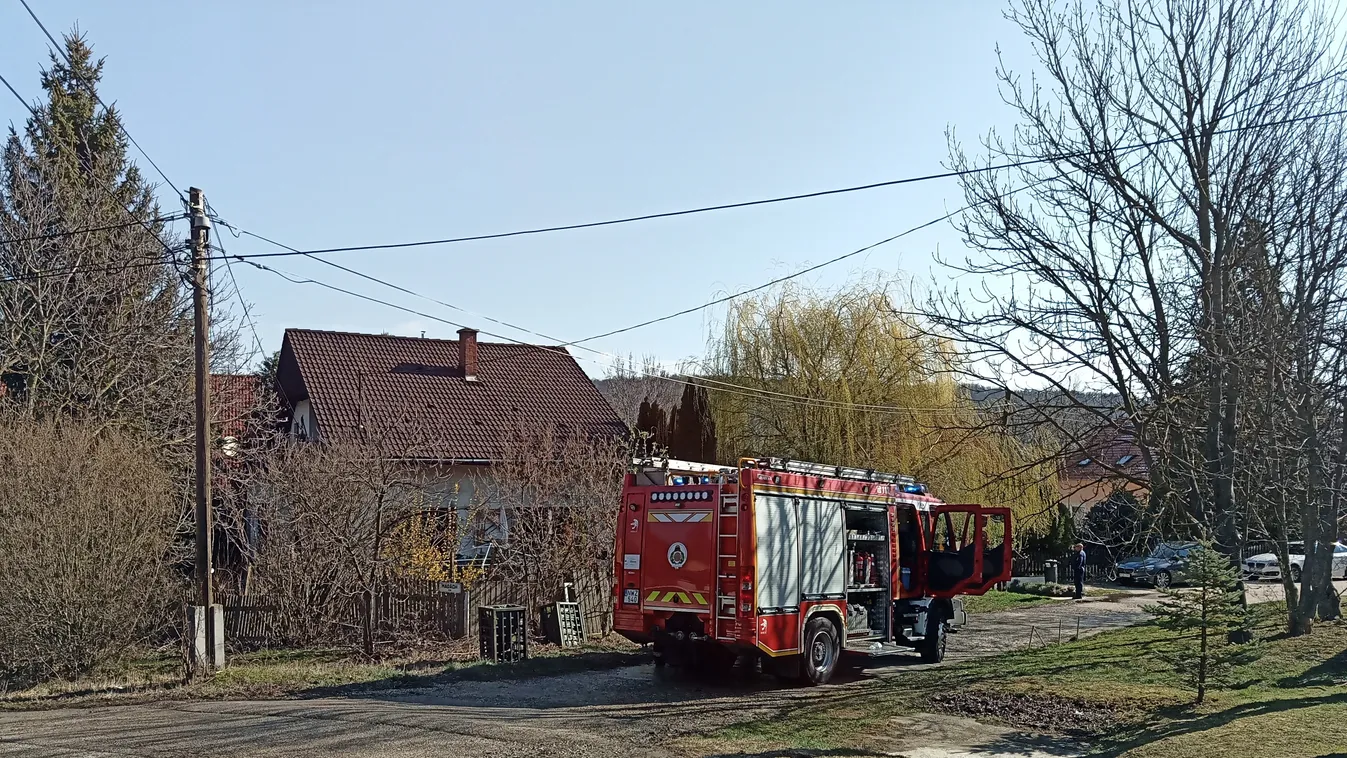 Tragédia történt Nagykovácsiban, halálra égett egy ember