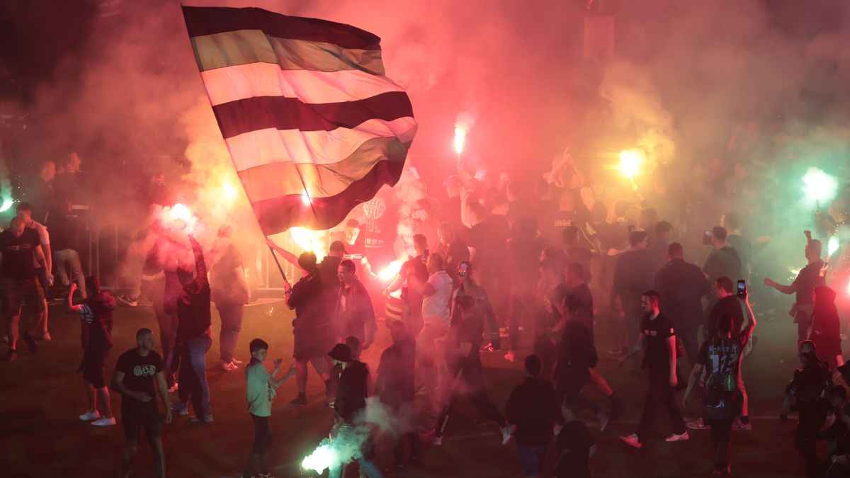 Őrület az Üllői úton, így mulatott a Ferencváros a bajnoki bulin