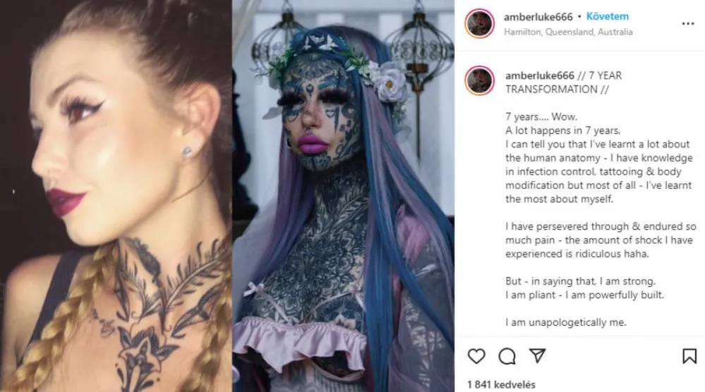 Amber Luke, instagram