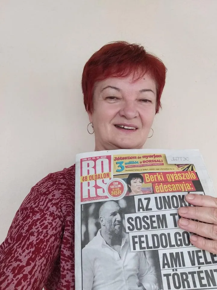Terézia, a Bors nyereményjátékának első nyertese