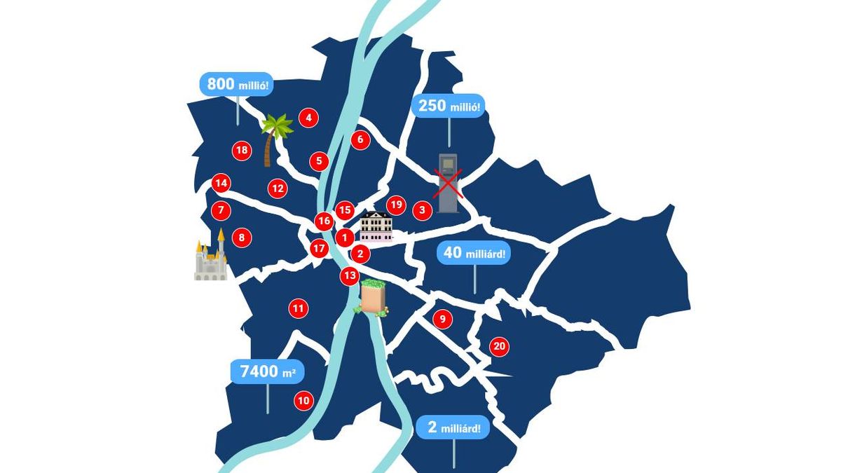 Elkészült a Metropol Nagy Budapesti Korrupciótérképe! Itt a netes felület, ahol végignézheted a baloldal zűrös ügyeit