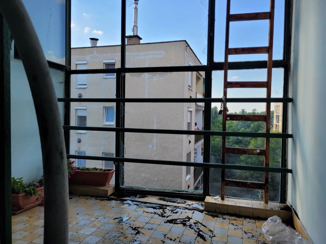 Csepel, tűzeset, családi dráma