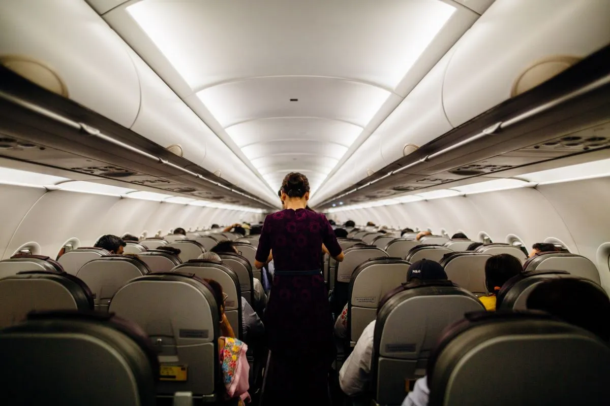 stewardess, légiutaskísérő, repülő, repülőgép, utasszállító, illusztráció, Pexels
