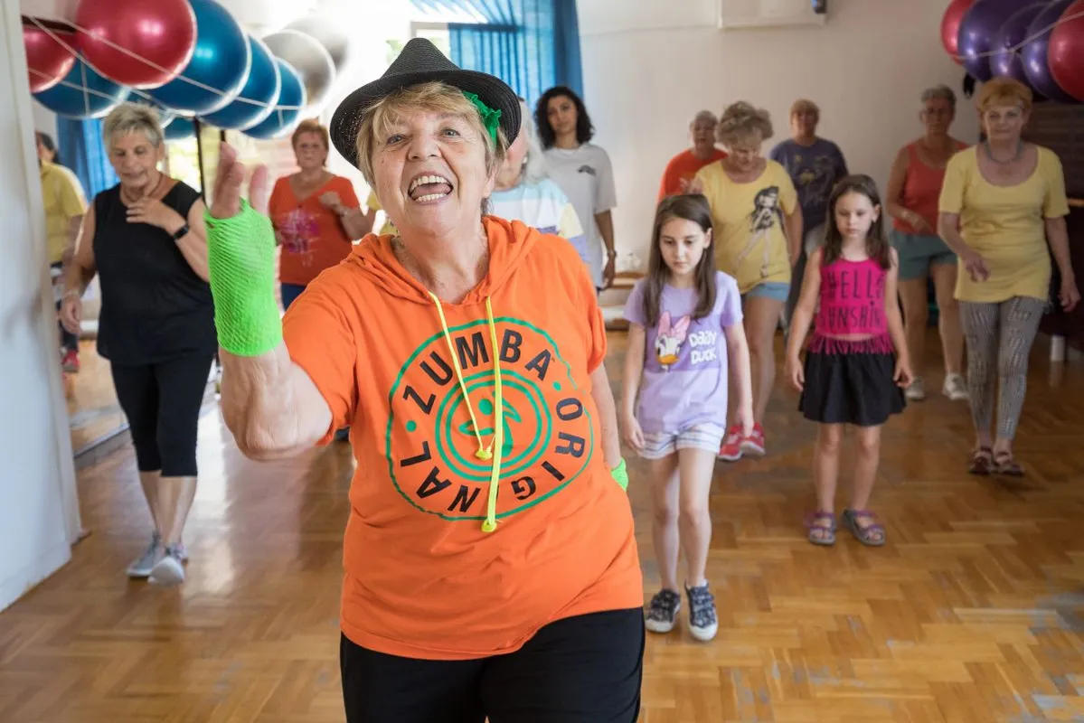Zumba Erzsike, zumba, tánc