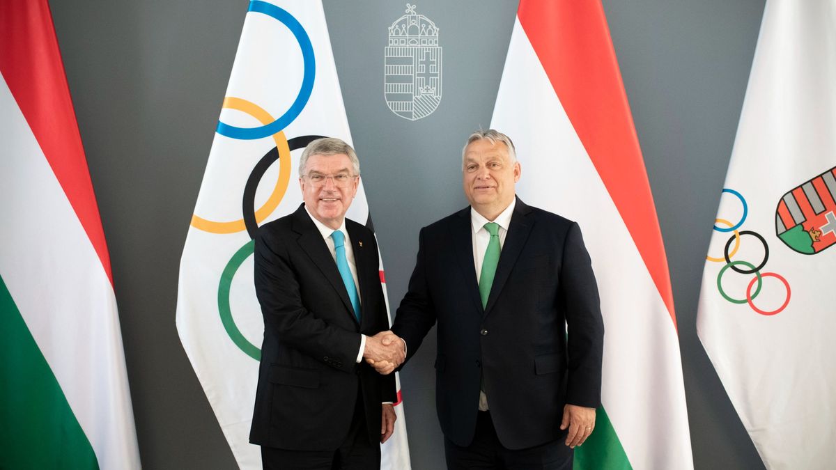 Orbán Viktor a Nemzetközi Olimpiai Bizottság elnökével tárgyalt