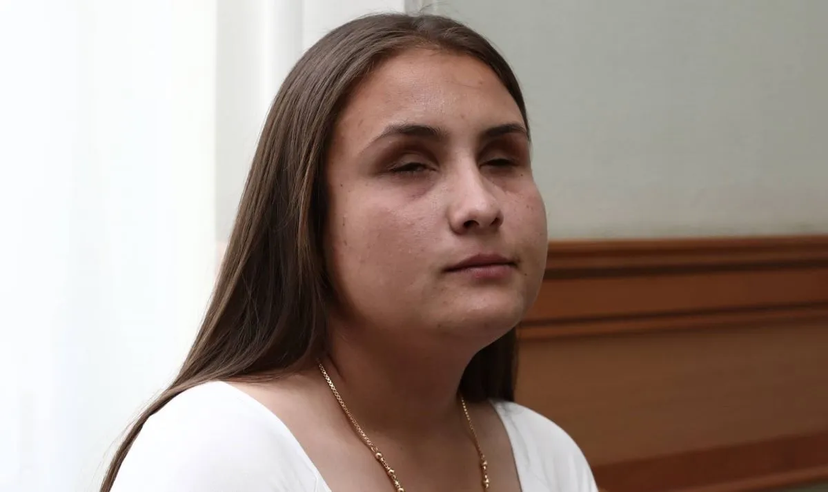 megvakított kemecsei édesanya, Lakatos Gabriella tárgyalása, Fotó: Dombóvári Tamás / Bors
