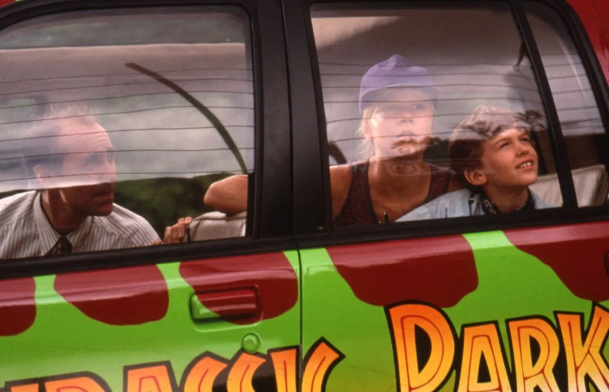 Jurassic Park, Ariana Richards , Joseph Mazzello, AFP