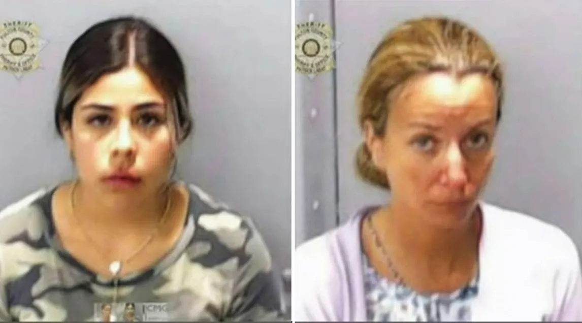 bántalmazó óvónők, Soriana Briceno és Zeina Alostwani (jobbra)