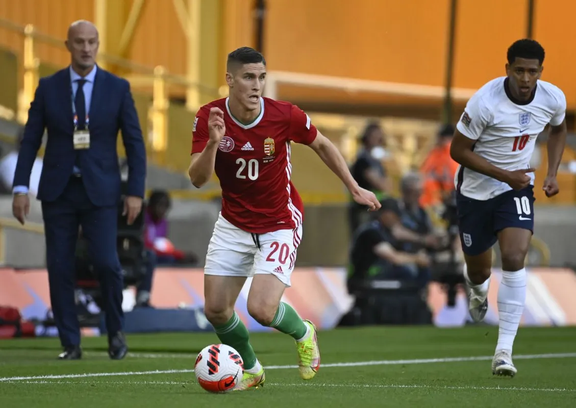 SALLAI Roland; ROSSI, Marco; BELLINGHAM, Jude
Nemzetek Ligája - Anglia-Magyarország