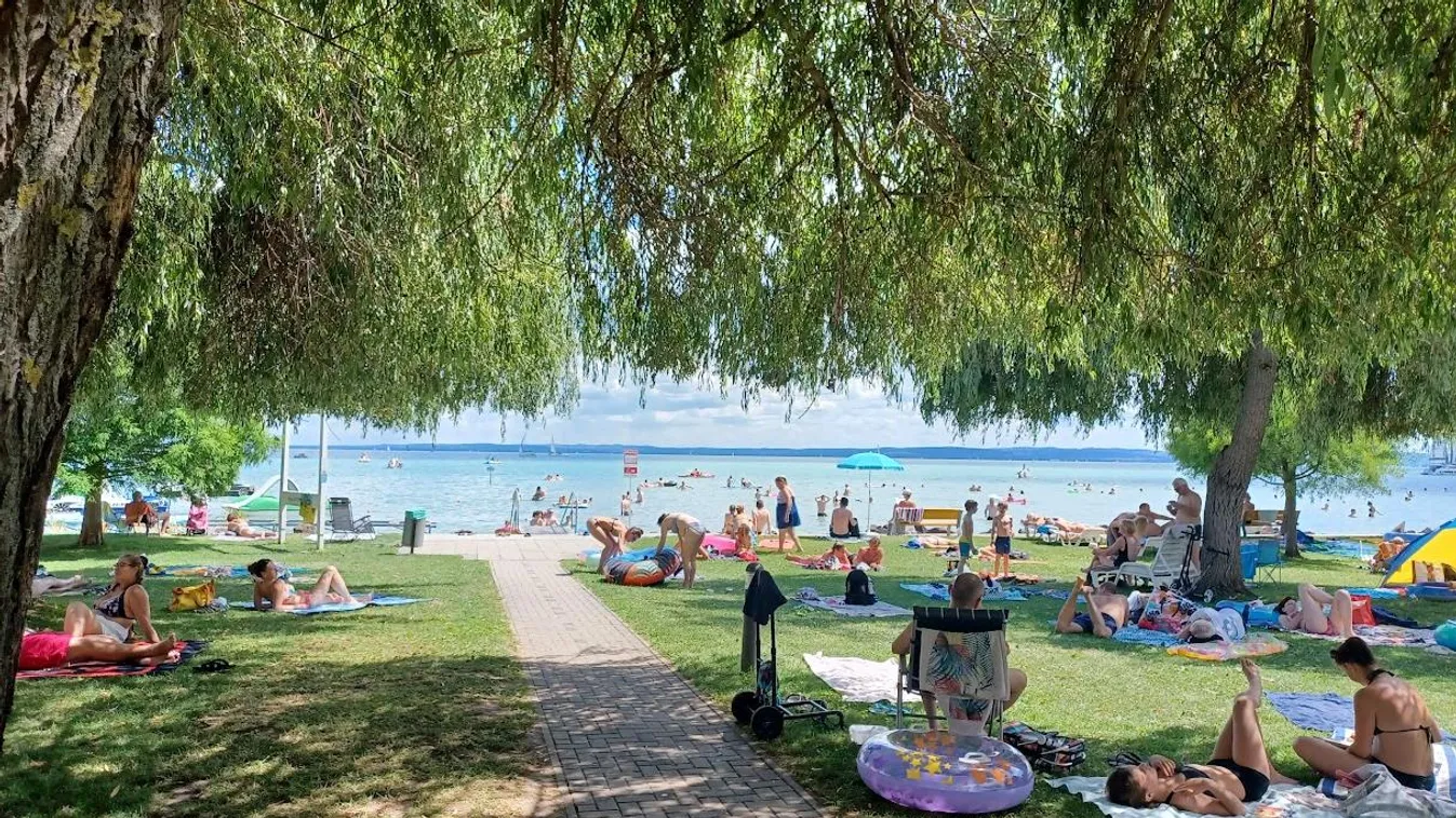 Ezen a hétvégén már drágábban strandolhatunk a Balcsinál