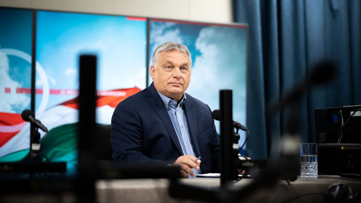 Orbán Viktor élő adásban tett fontos bejelentéseket