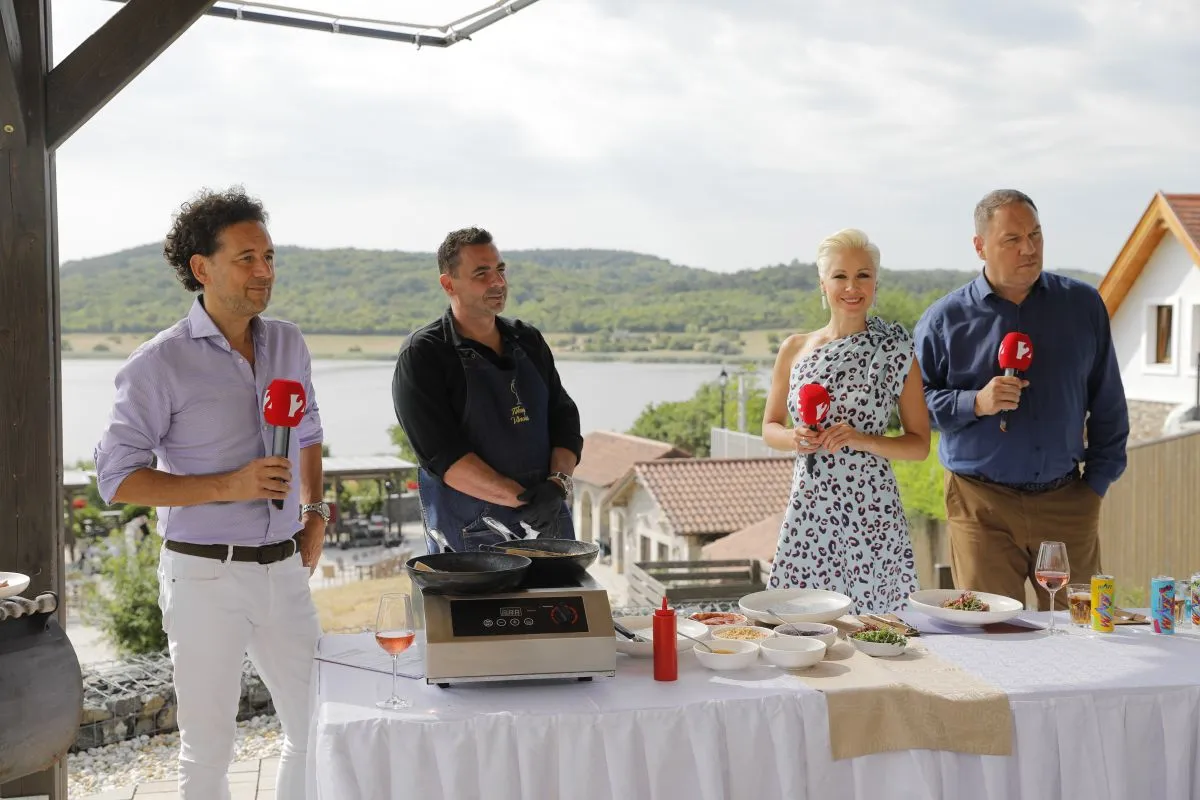 Mokka stáb. Istenes László Orosz Barbara Pachmann Péter