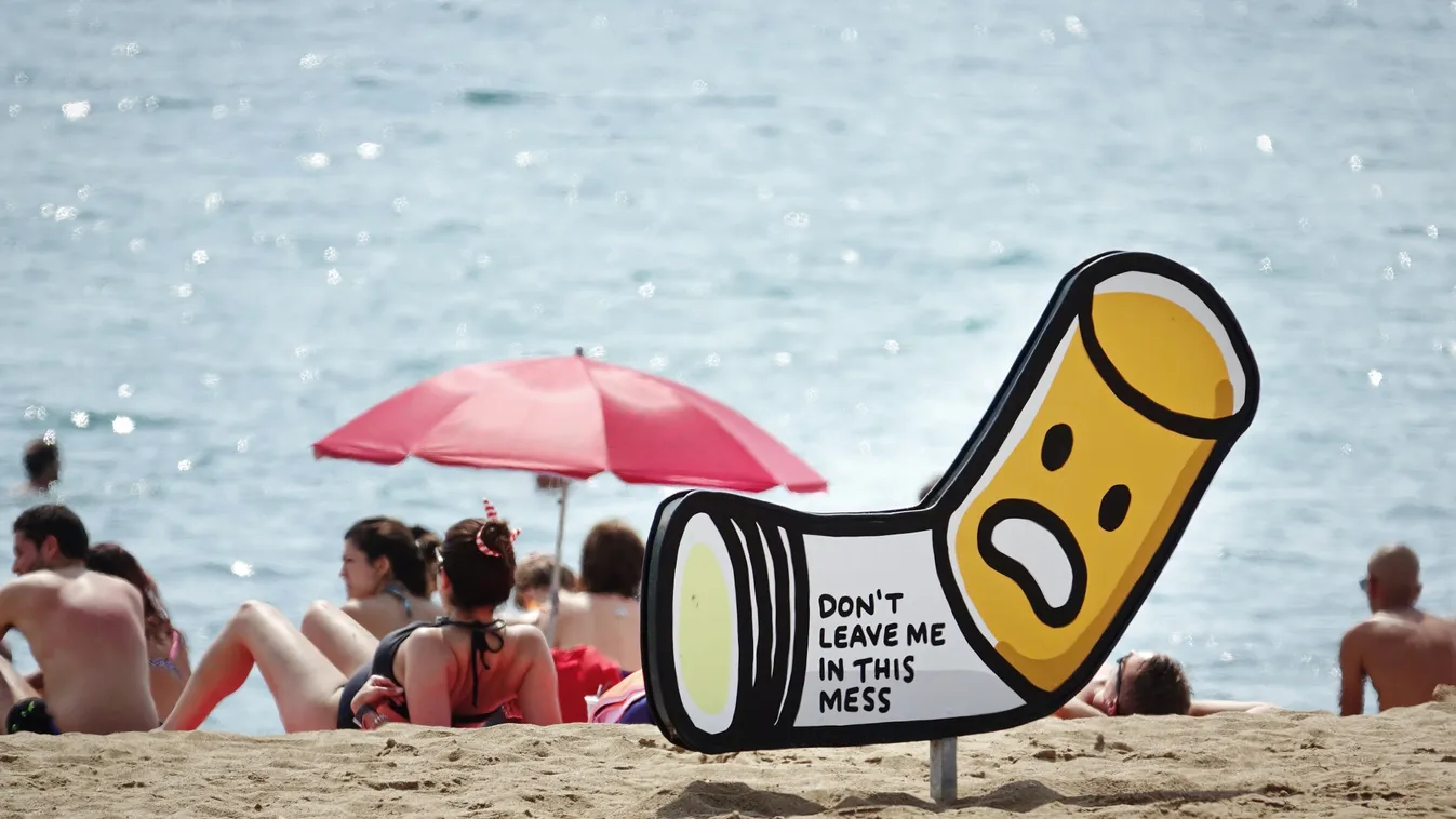 Barcelona összes strandján betiltották a dohányzást