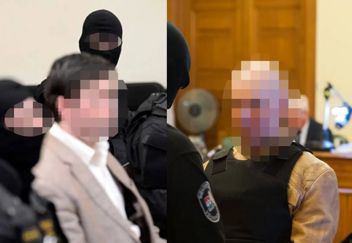 Aranyké utcai robbantás, P. Tamás (balra) és Jozef Rohác