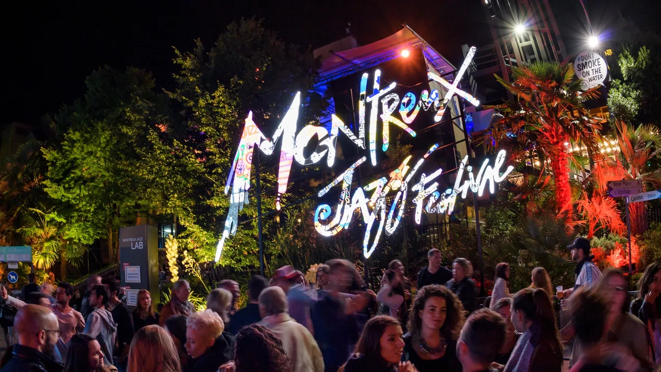 Most zajlik a híres Montreux-i Jazz Fesztivál