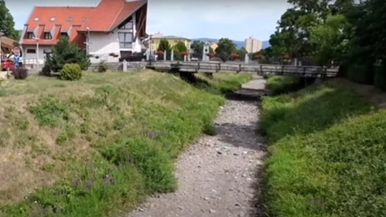 Videó: Szomszédunkban kiszáradt a Bódva egy szakasza, a halaknak esélyük sem volt