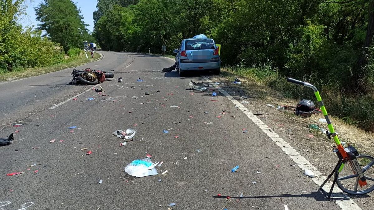 Feladta a harcot a szolnoki kórházban a szombati horrorbaleset sérültje - helyszíni fotók