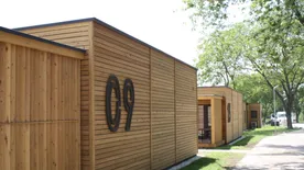 Egyedülálló kempingben lazulhatunk a Zsóry fürdő mellett