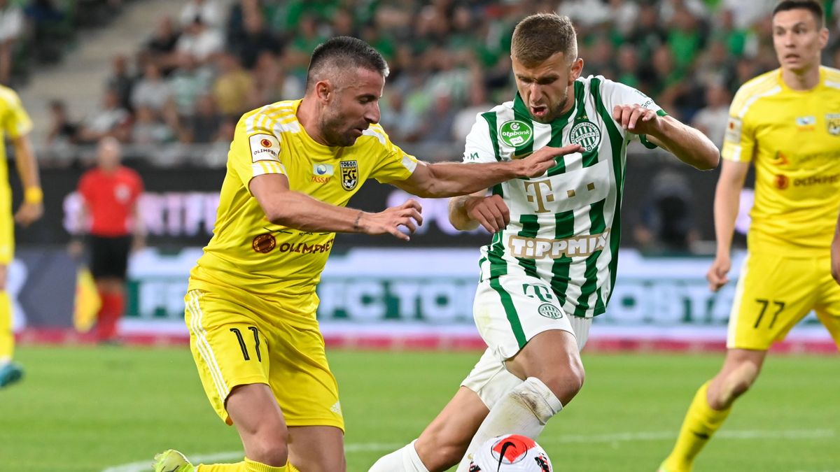 BL-selejtező: Ferencváros–FC Tobol 5-1