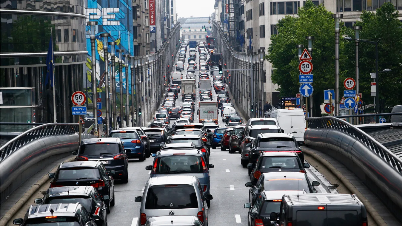 Így csökkentik a belvárosi autós forgalmat Brüsszelben