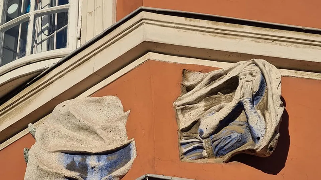 Budapest kőfalon átrepülő apácája