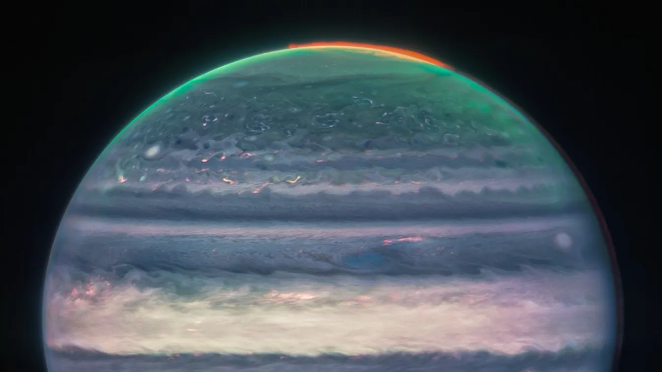 A tudósokat is meglepte, milyen jól sikerült a Webb-teleszkóp Jupiter-portréja