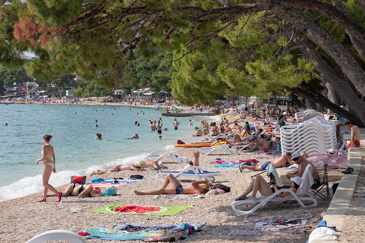 Makarska,,Croatia,July,2020,Start,Of,The,Summer,Season,In