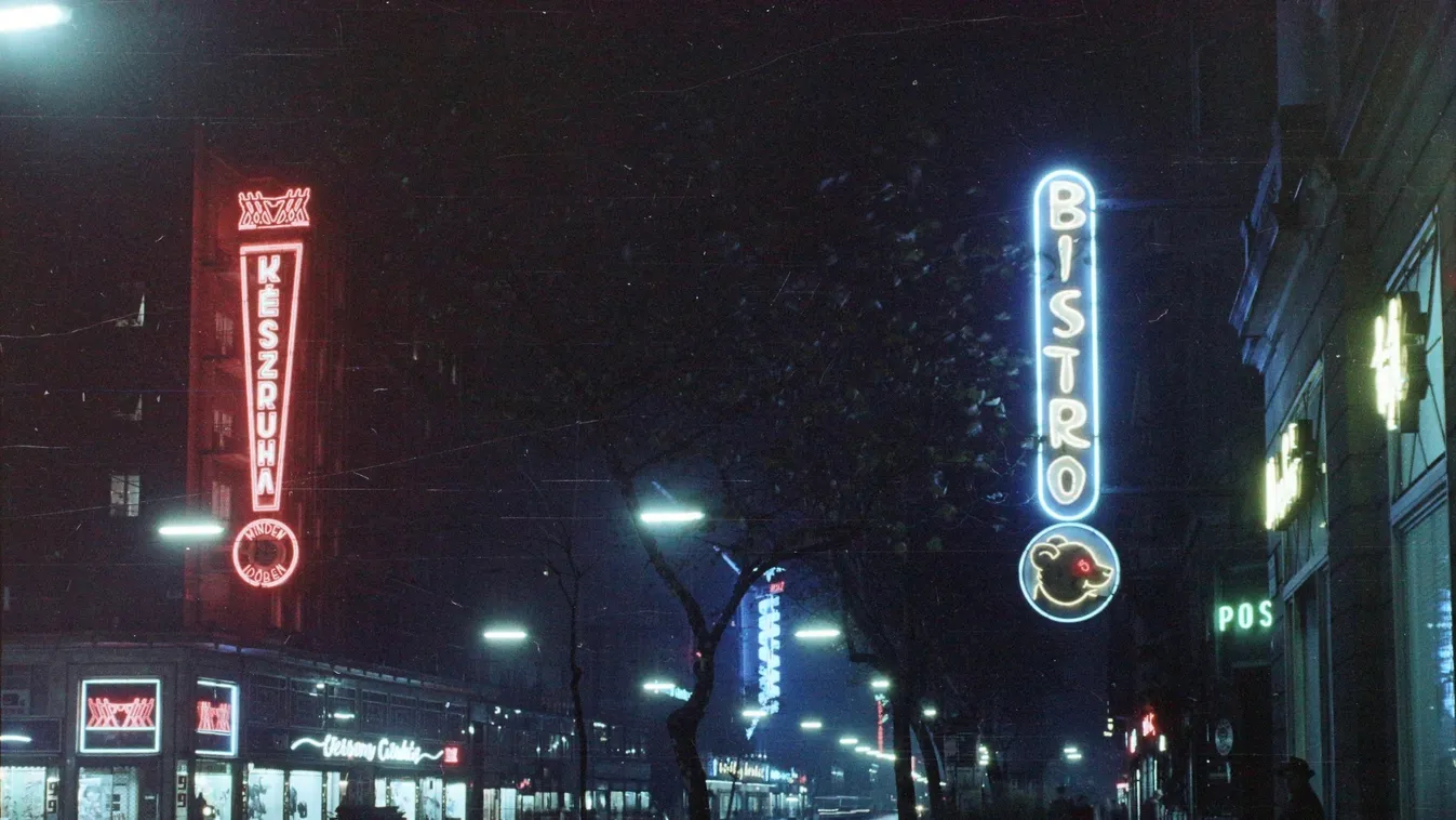 Belvárosi tűzfalon mentenék meg Budapest retro neonreklámjait