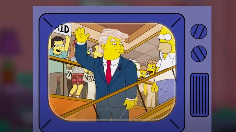 Simpsons Trump