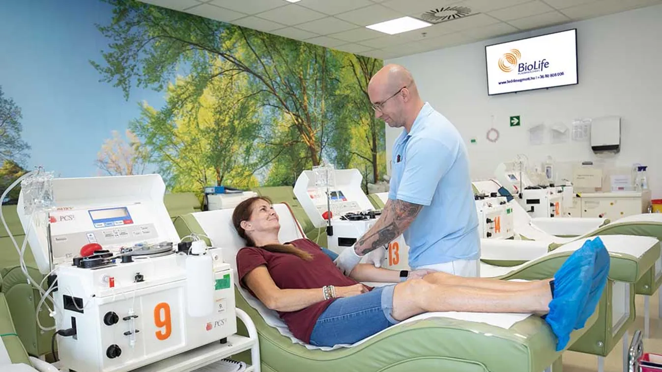 Megérkezett hazánkba a világ egyik vezető vérplazma-gyűjtő hálózata