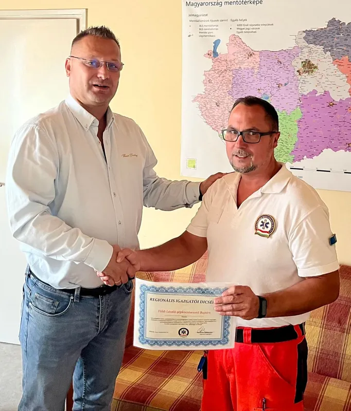 Salgótarjáni életmentő szabadnapos mentős