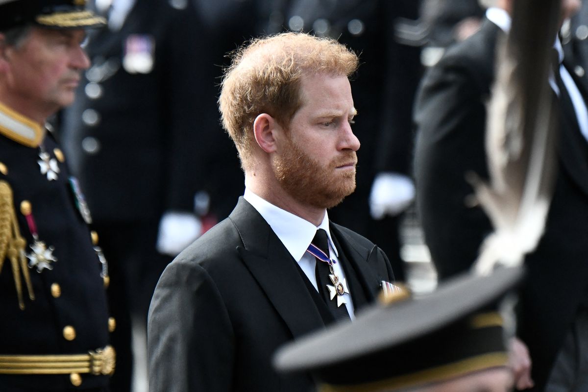 Harry herceg, II. Erzsébet királynő temetés, AFP