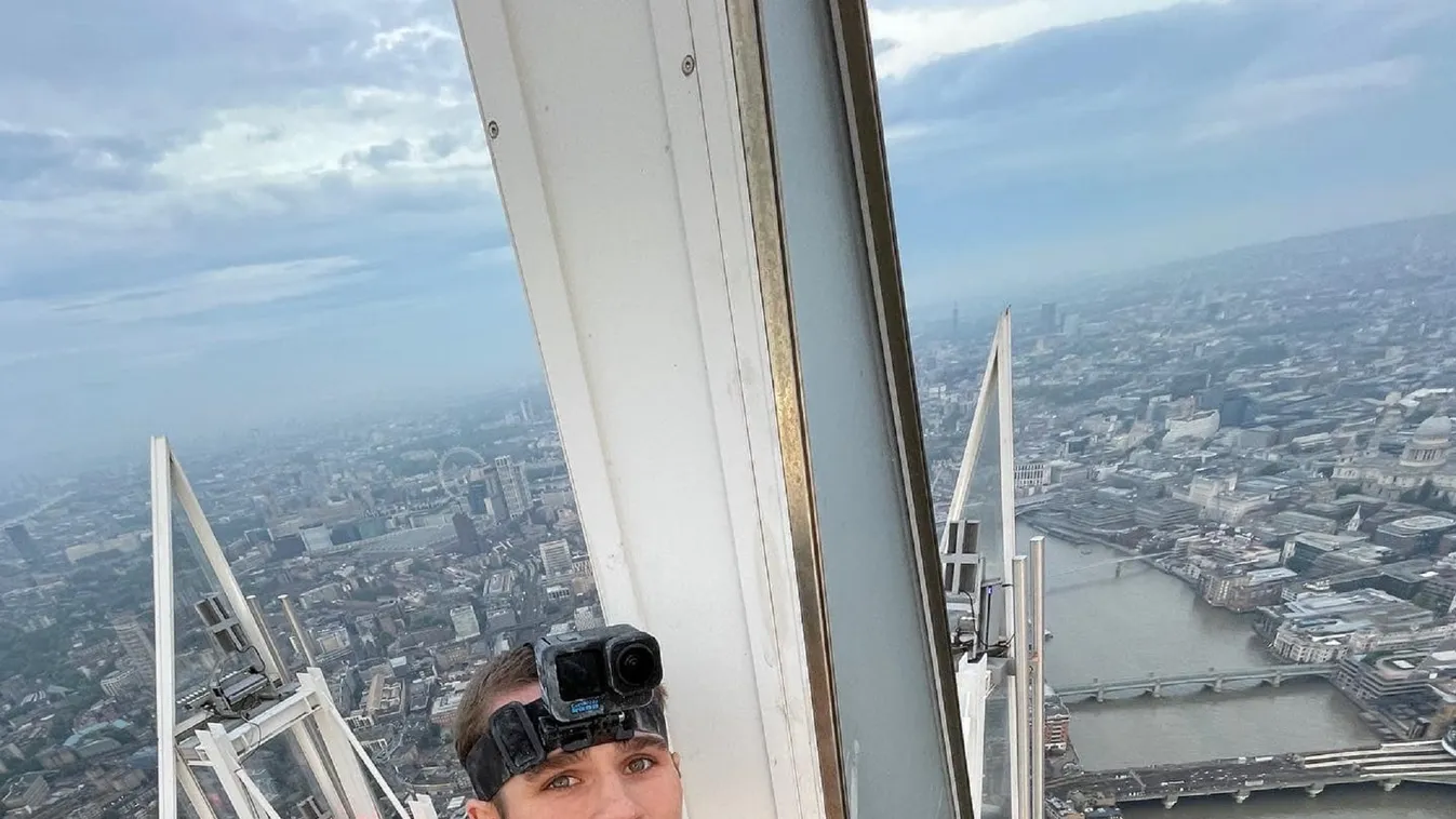 Mezítláb mászta meg London második legnagyobb épületét egy 21 éves férfi