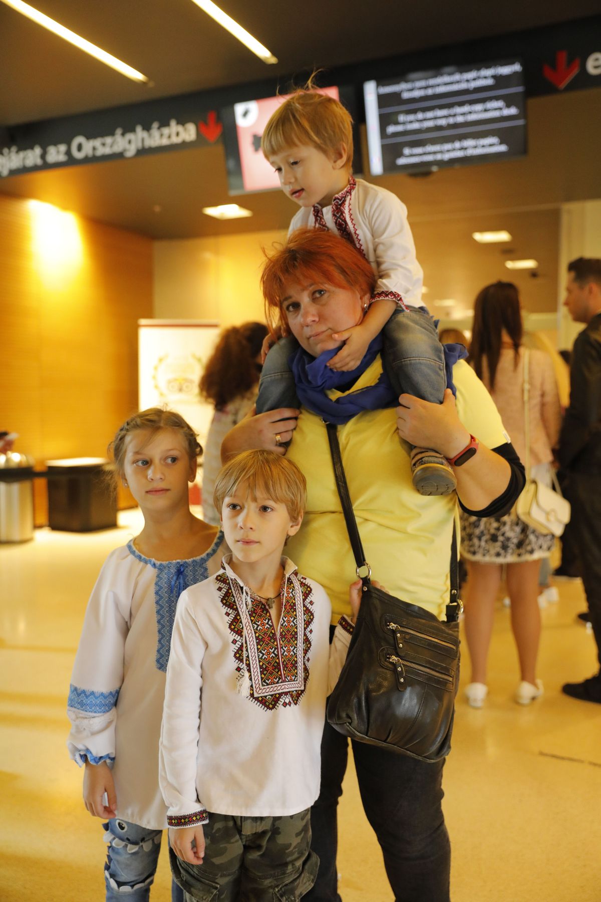 Okszana és családja ukrán menekültek, kirándulás, Baptista Szeretetszolgálat
