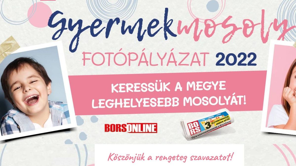 Gratulálunk! Megvannak a 2022-es Gyermekmosoly nyertesei!