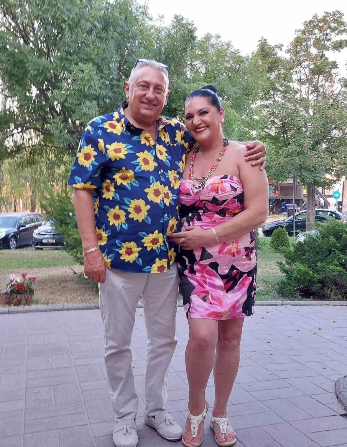 Bangó Marika és férje, Horváth Elemér