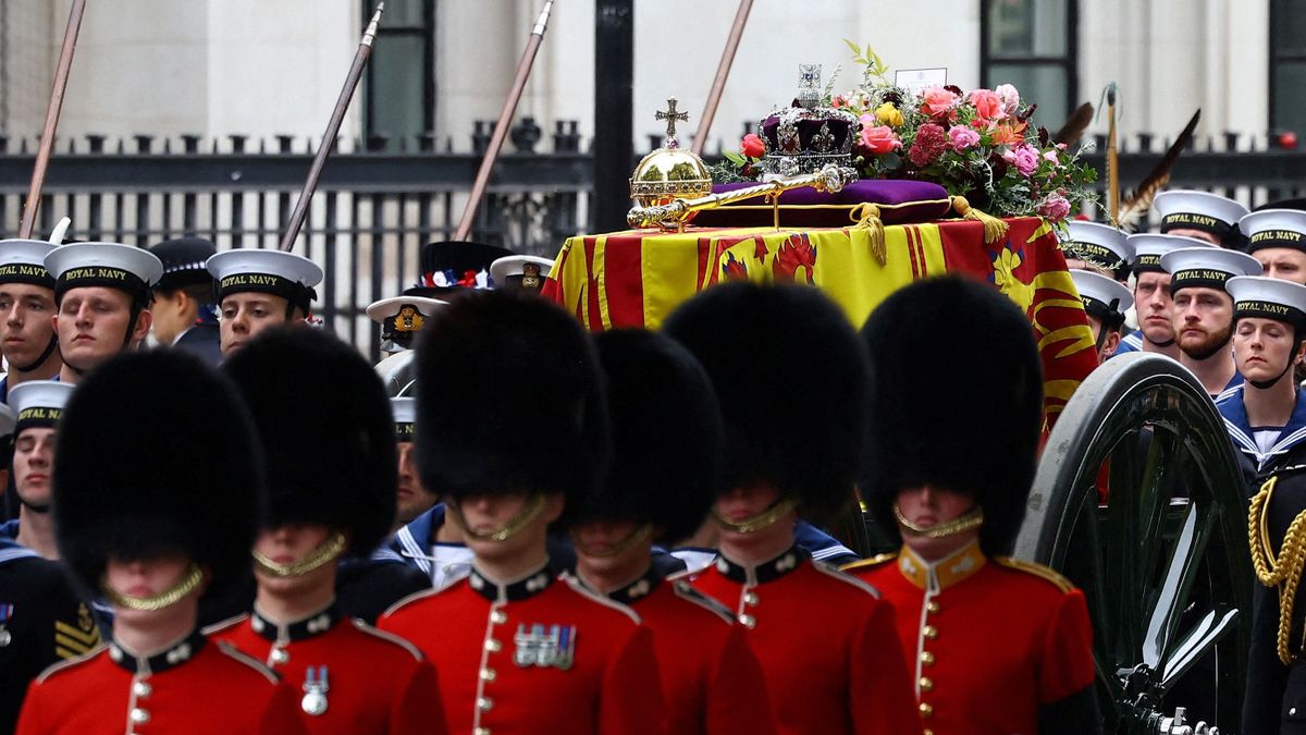 II. Erzsébet királynő temetés, AFP