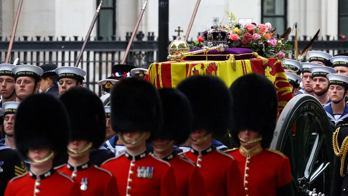 II. Erzsébet királynő temetés, AFP