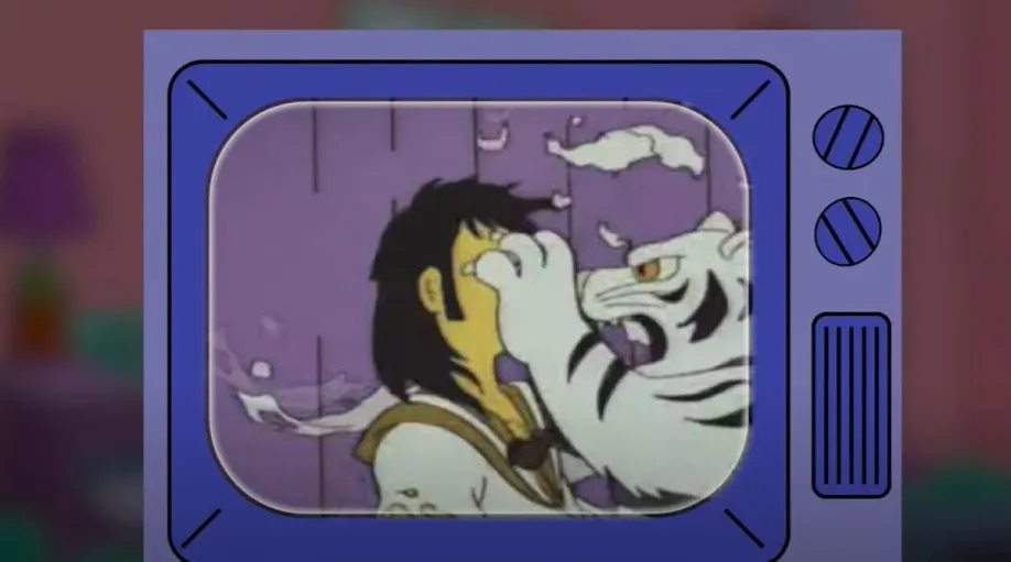 Simpsons család Roy és Siegfried 