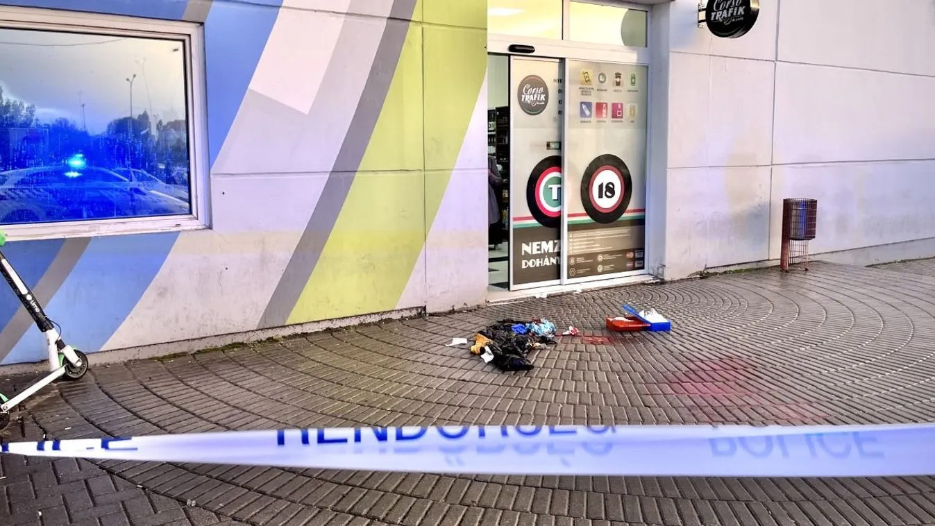 Rövid időn belül elfogták a rendőrök a férfit, aki a Lurdy házban késelt