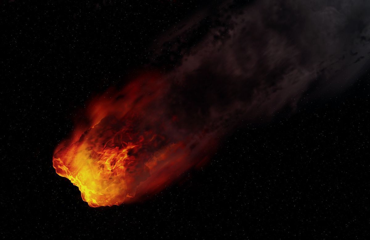 aszteroida, meteor, világűr, űr, NASA, armageddon, illusztráció, Pixabay