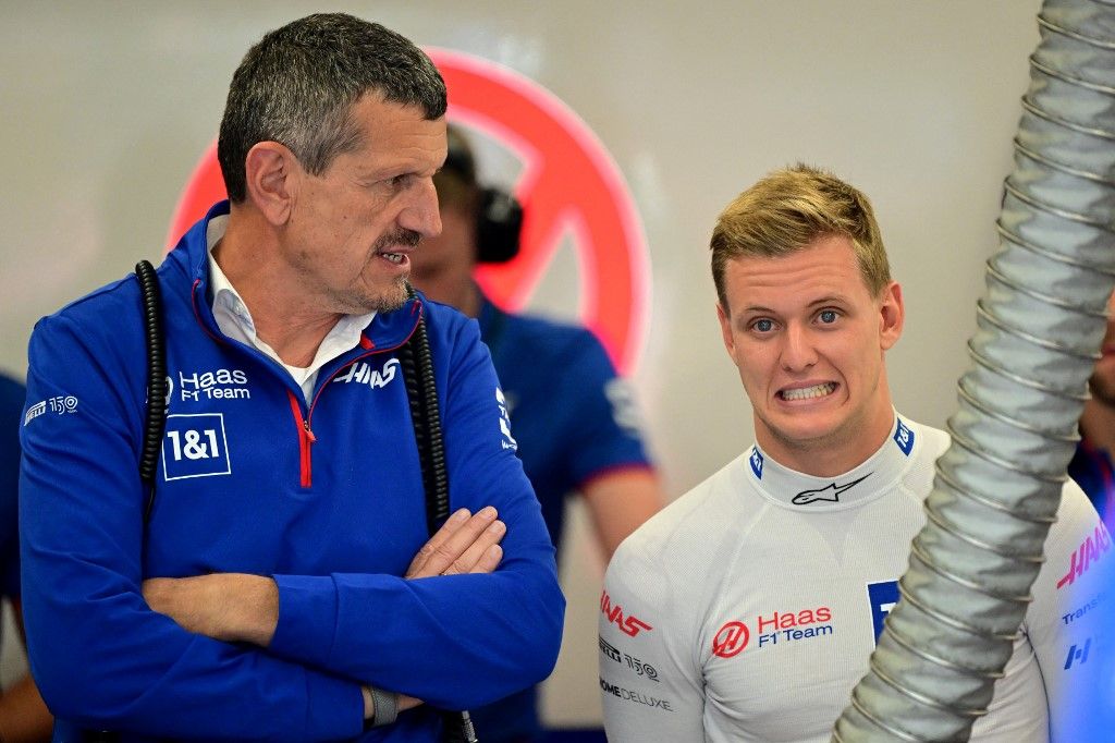 Steiner (balra) és Schumacher sem tudja még, hogy jövőre együtt folytatják-e